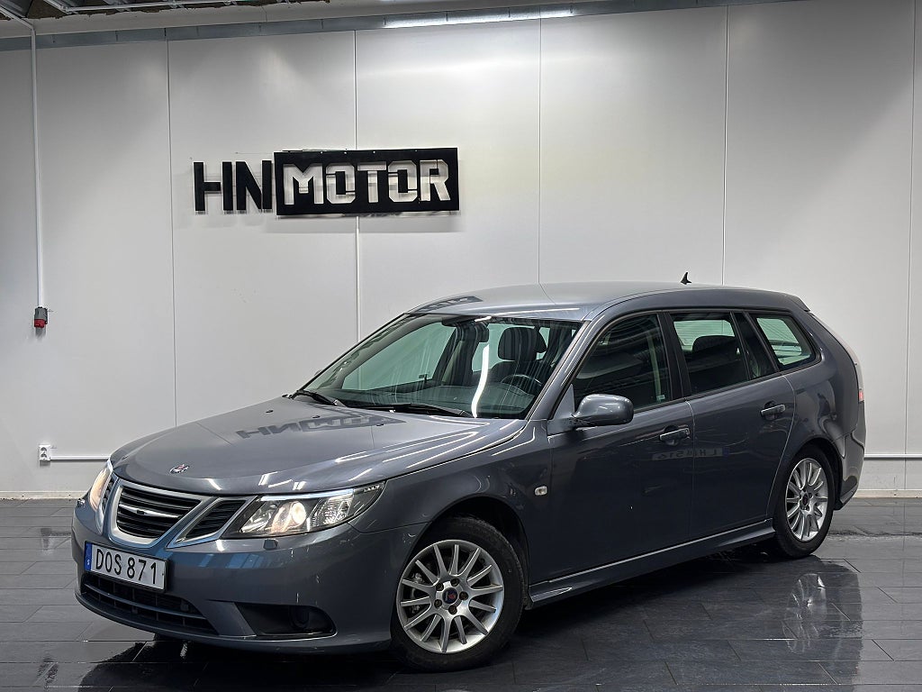 Saab 9-3 SportCombi 1.8t |1Ägare|NyBes|NyServ|LågSkatt|