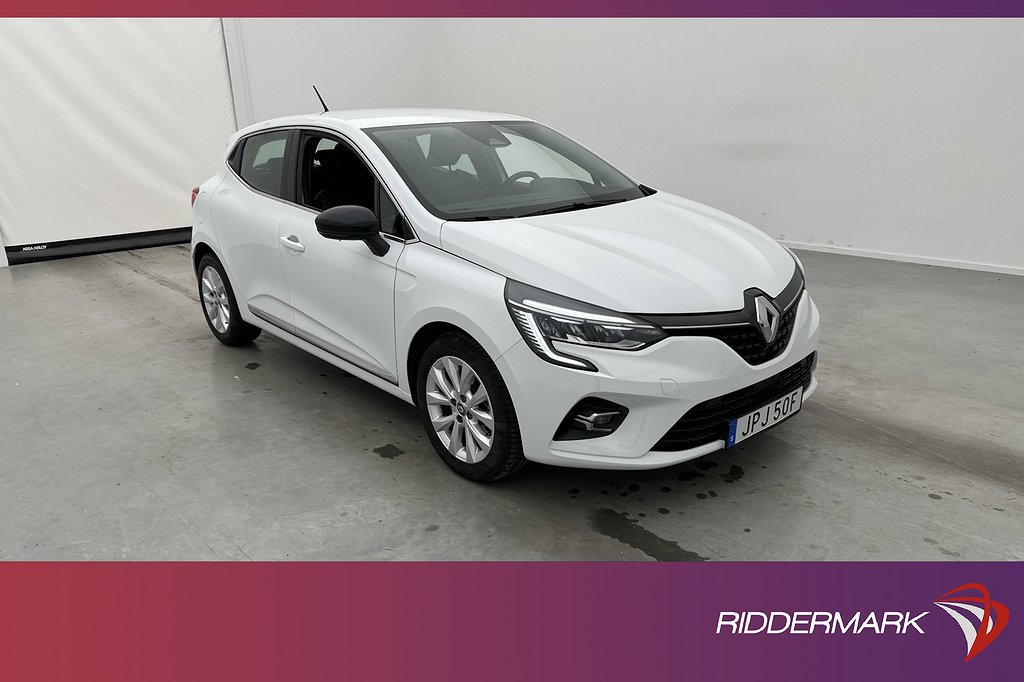 Renault Clio 1.3 TCe 130hk Intens Navi Rattvärme Psensorer