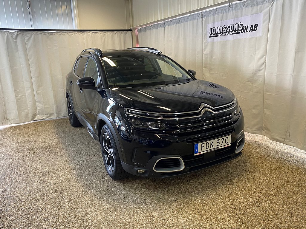 Citroën C5 Aircross SHINE 2.0 BlueHDi EAT, 180 hk, Drag Nav Skinn