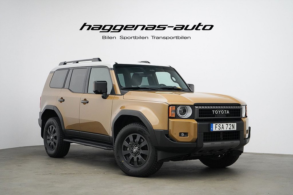Toyota Land Cruiser 2.8 4WD Automatisk, 8-trinn, 204hk, 2024
