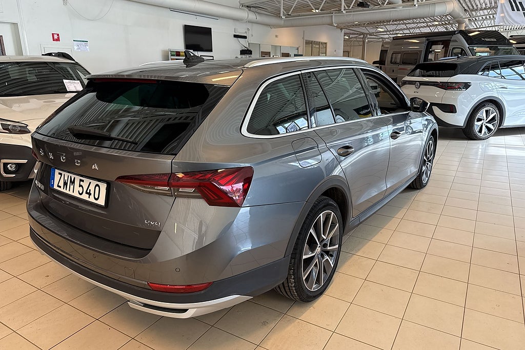 Skoda Octavia Scout 2.0 TDI 4x4 Drag Värmare Kamera Drag Moms  miniatyr 3