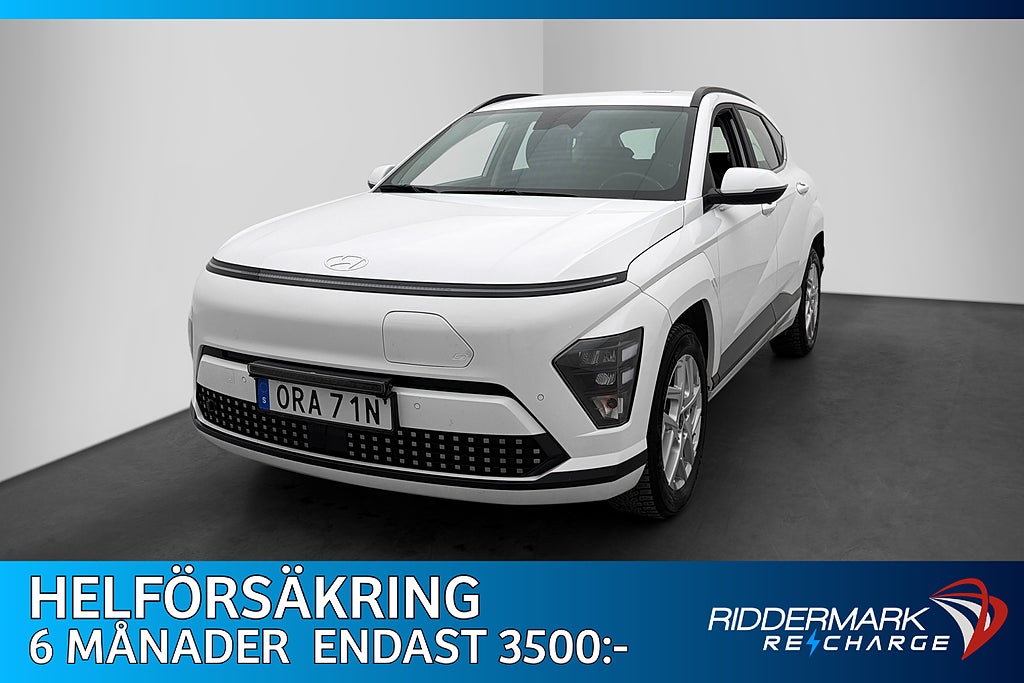 Hyundai Kona Electric Long Range Essential Värmare Kamera