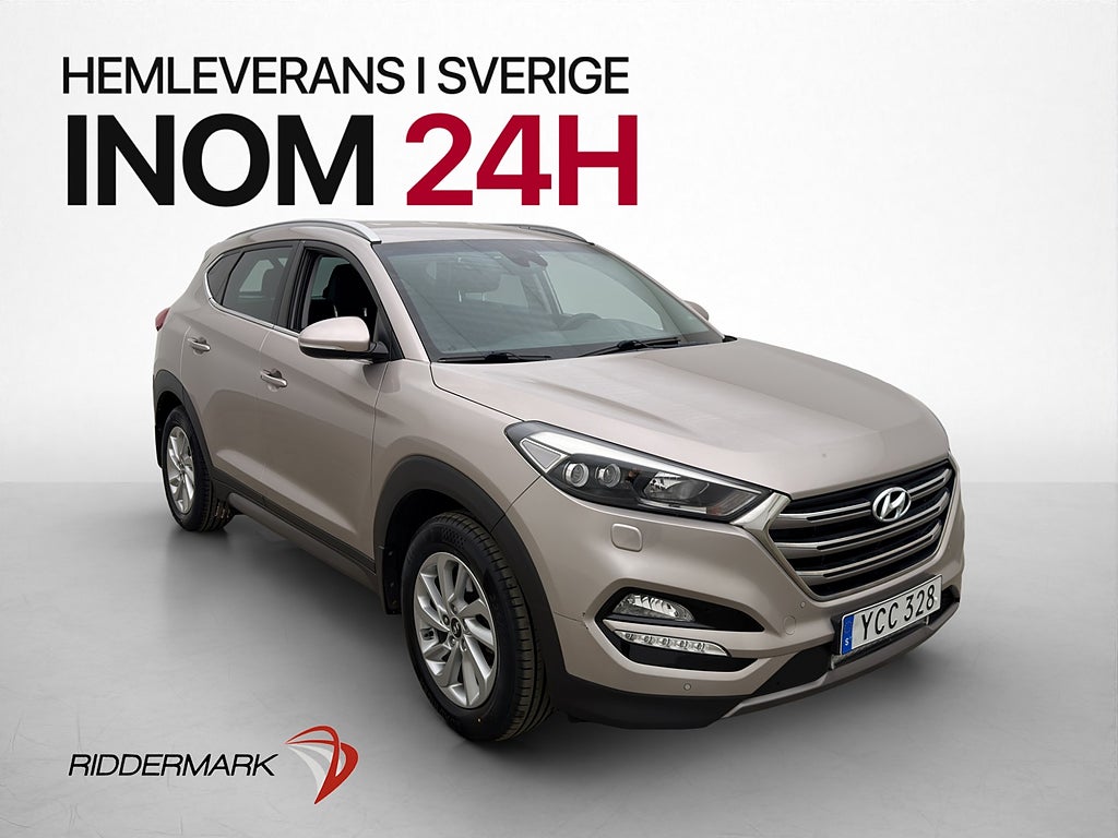 Hyundai Tucson 1.6 177hk AWD ComfortPlus Kamera Navi Drag