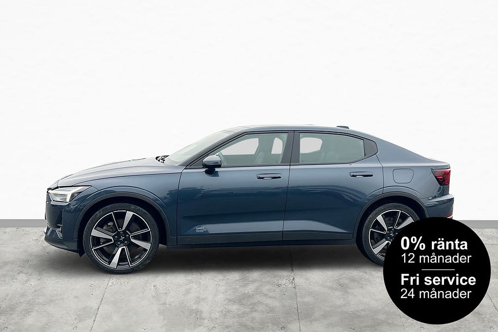 Polestar 2 Long range Dual motor 78kWh Plus Pilot 0%RÄNTA