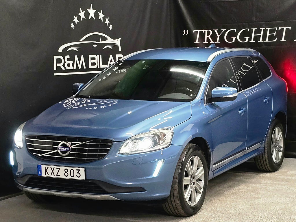 Volvo XC60 D4, Summum, Få-ägare, Drag, Navi, 190HK, Ny Kamrem/Serv