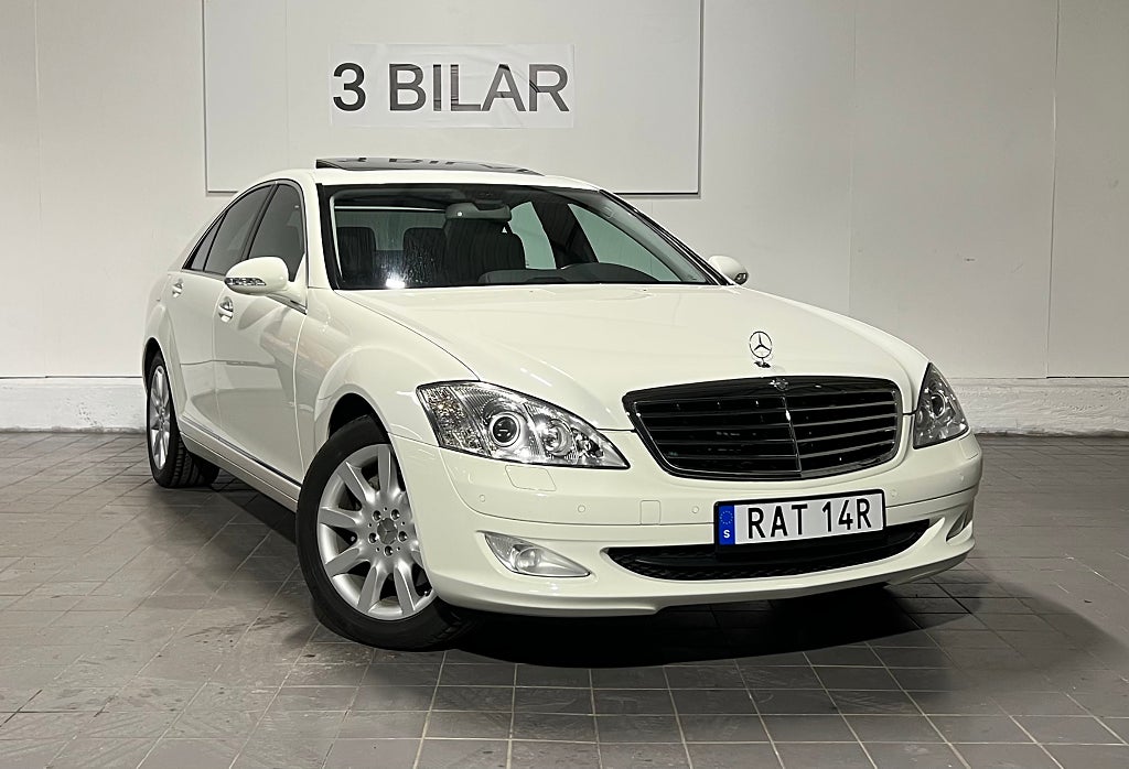 Mercedes-Benz S 350 7G-Tronic Lågmil Taklucka 272hk Nyskick