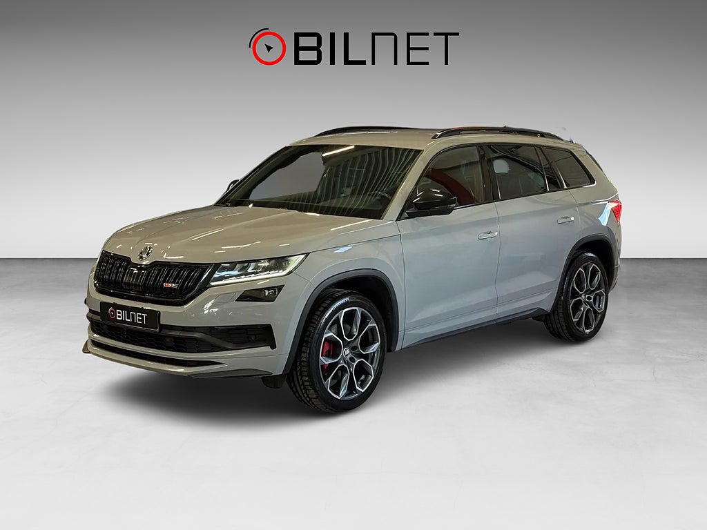 Skoda Kodiaq RS 2.0 TDI 4x4 7-sits *3,99%* Kamera Värmare Drag 20"