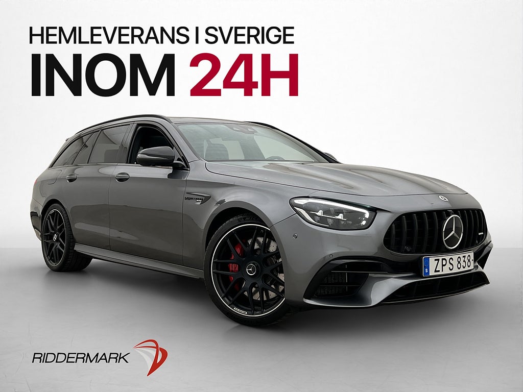 Mercedes-Benz E63 S AMG T 4MATIC+ 612hk Pano Burm HuD