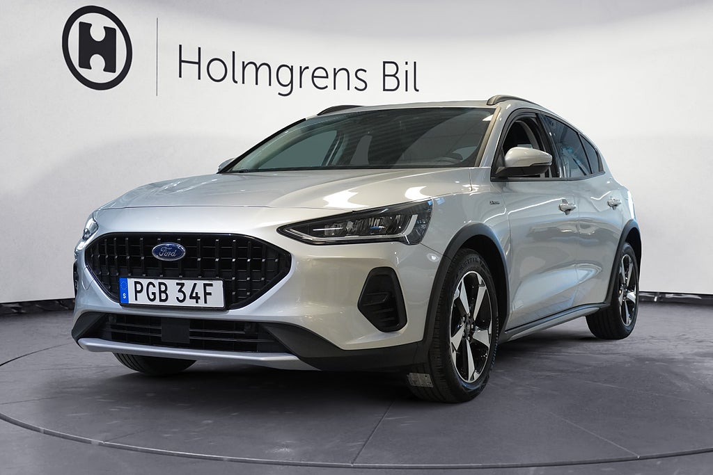 Ford Focus Ränta 4,99% | Active 1.0 EcoBoost Hybrid E85 Powershift, 125hk,
