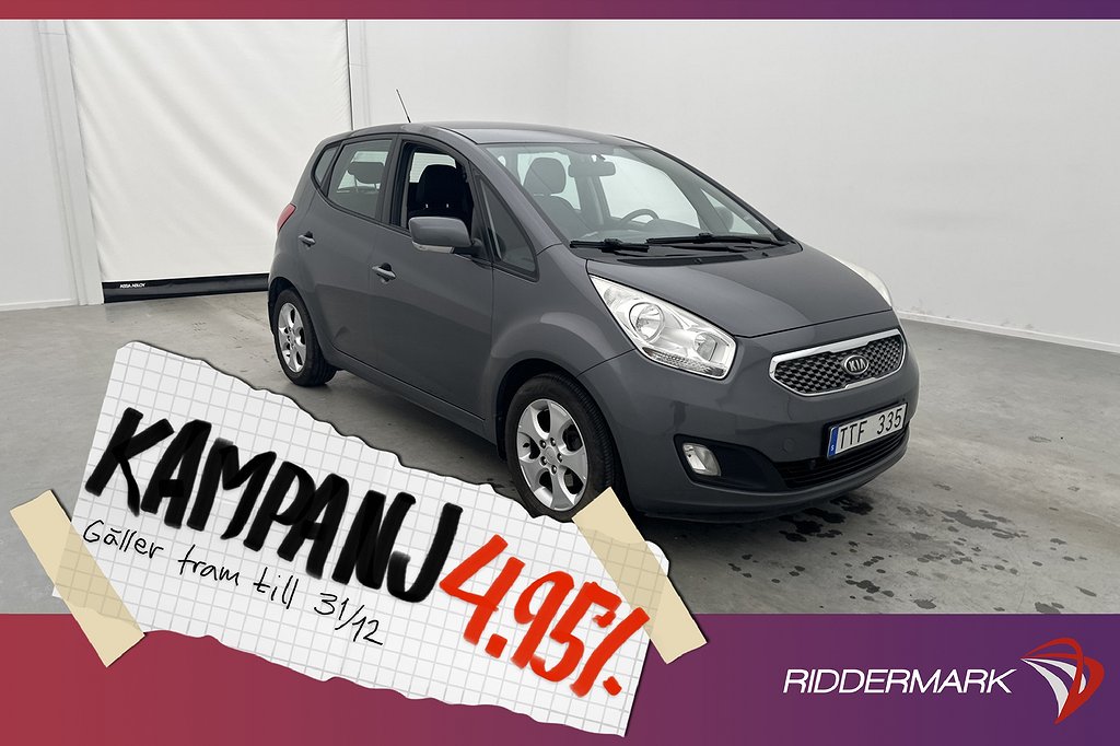 Kia Venga 1.4 CRDi 90hk Comfort M&K-Värm 4,95% Ränta