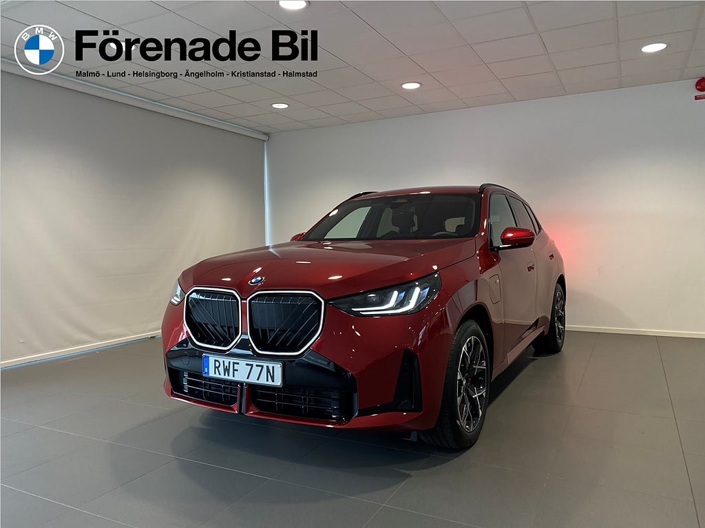 BMW X3 30e xDrive M-sportpaket pro BMW Iconic Glow Dragkrok 