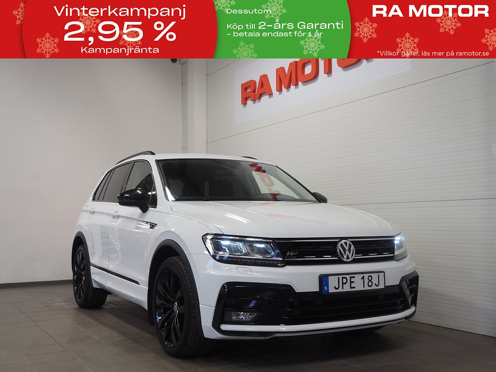Volkswagen Tiguan TSI 190hk 4Motion R-Line Black | Värmare | 2020