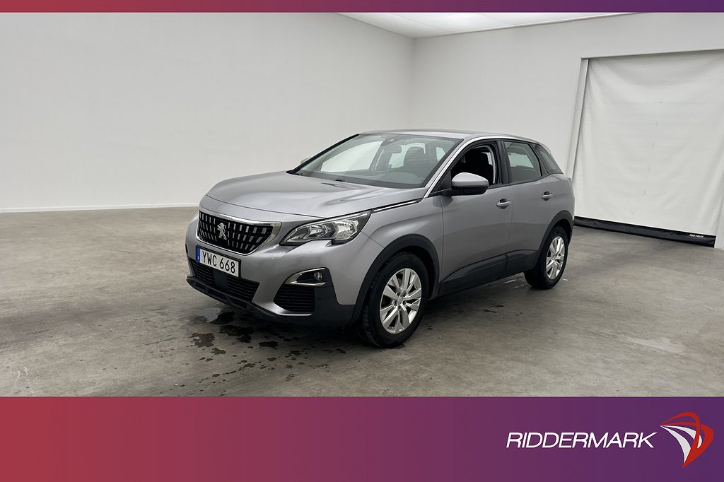 Peugeot 3008 1.2 PureTech 130hk Active Sensorer Dragkrok