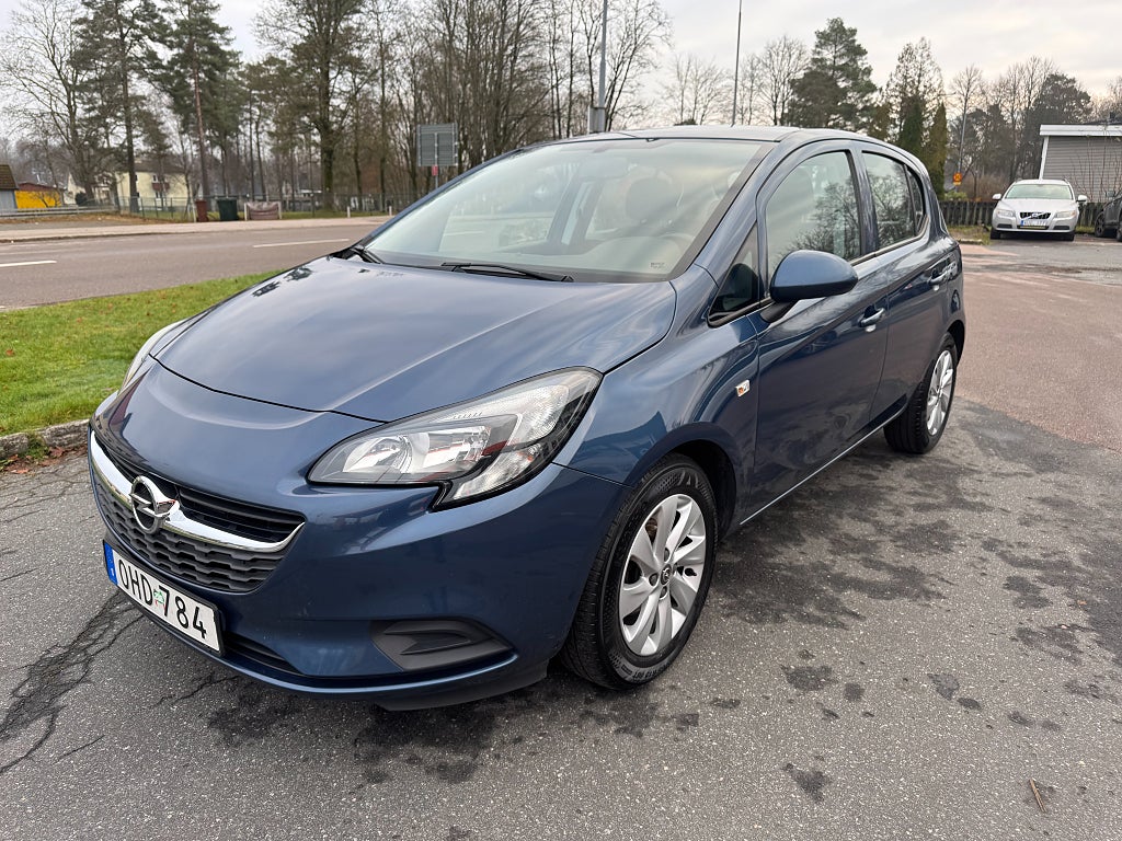 Opel Corsa 5-dörrar 1.4 Enjoy Euro 6/Besiktigad/ 14500 mil