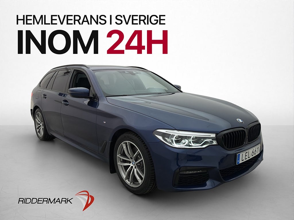 BMW 520 d xDrive 190hk Innovation Pano H/K 360° D-Värm HuD