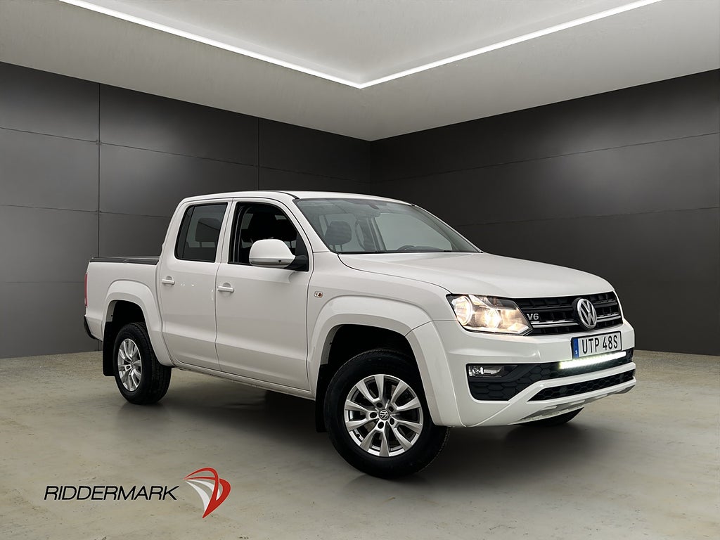 Volkswagen Amarok 3.0 V6 4M Värmare Diff Drag CARPLAY Moms