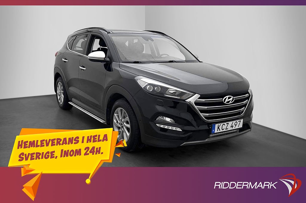 Hyundai Tucson 2.0 185hk 4WD Premium Värmare Pano Kamera