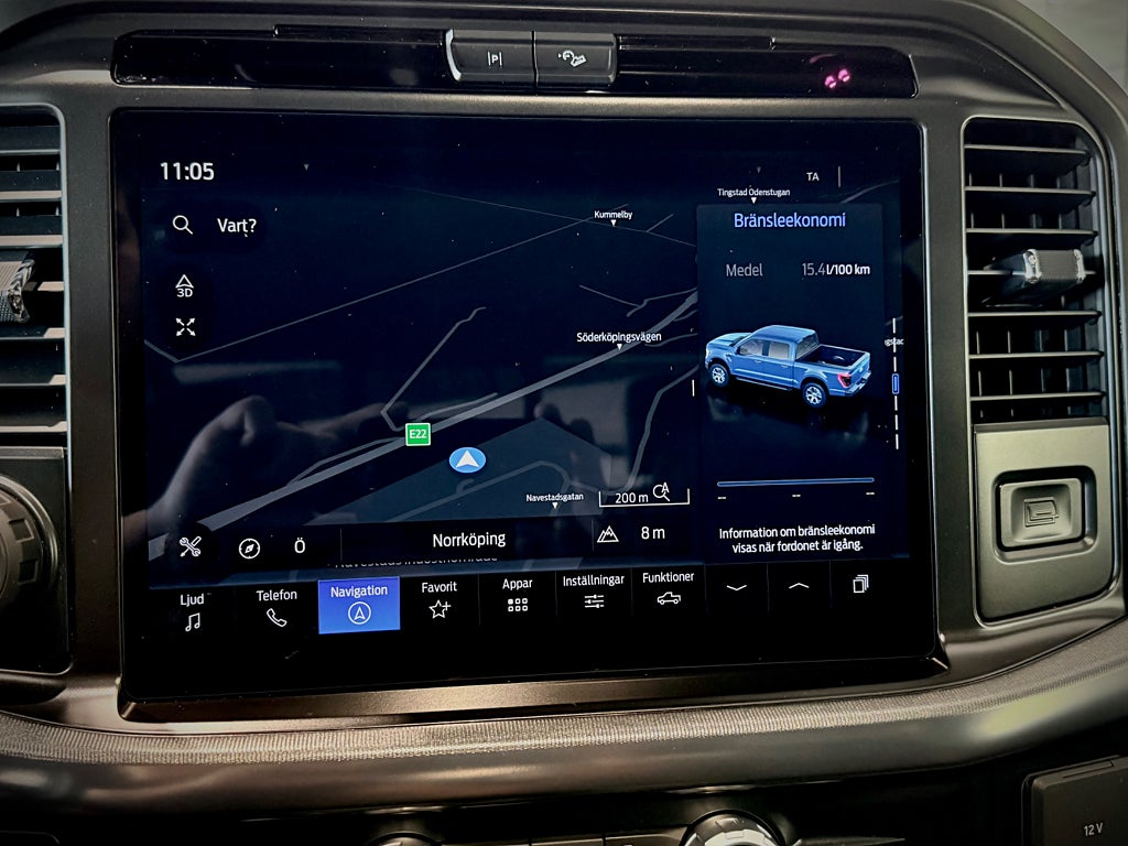 Ford F-150 NYA SuperCrew Lariat BLACK APPERANCE V8 MY2025 - bild 7