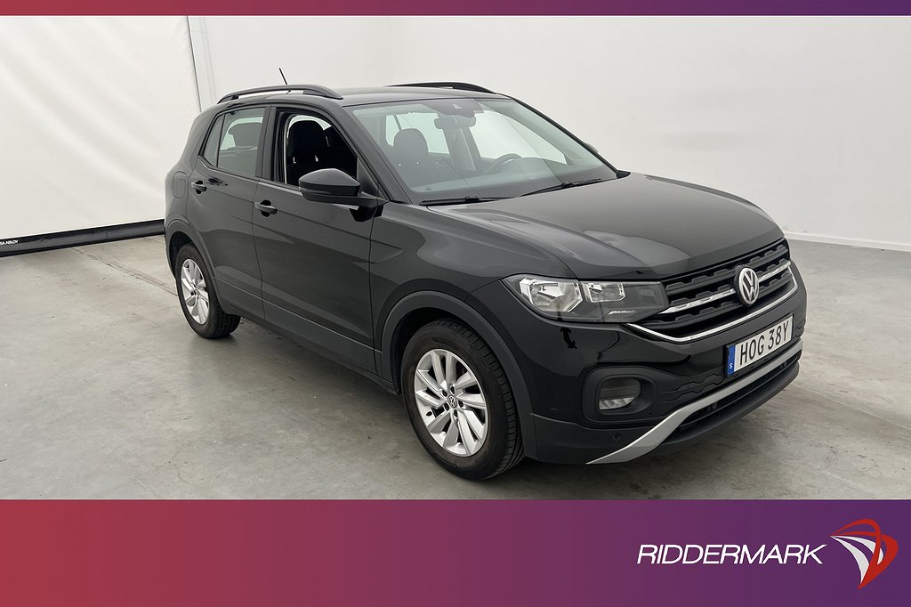 Volkswagen T-CROSS 1.0 TSI 95hk Sensorer Farthållare Välserv