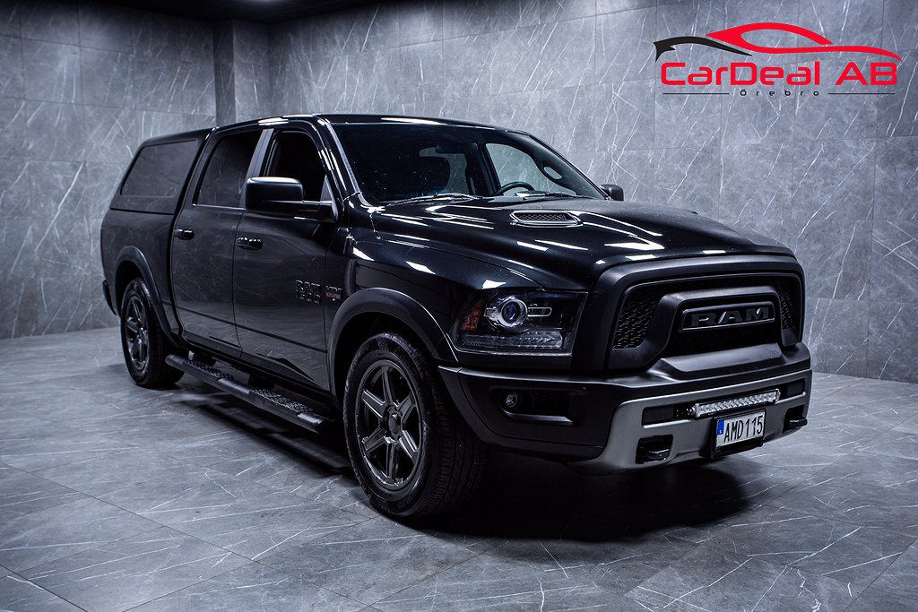Dodge RAM 1500 Rebel 5.7 V8 Hemi 4x4 Luftfjädring Kåpa Drag