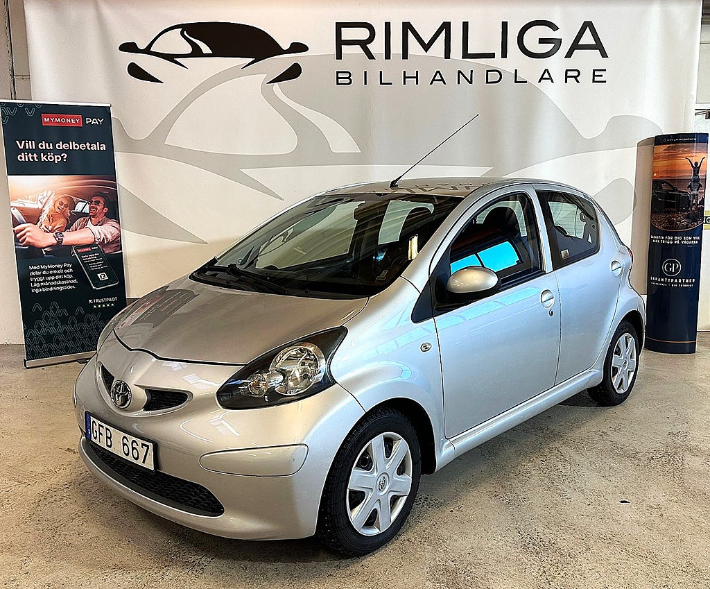 Toyota Aygo 5-dörrar 1.0 VVT-i Euro 4