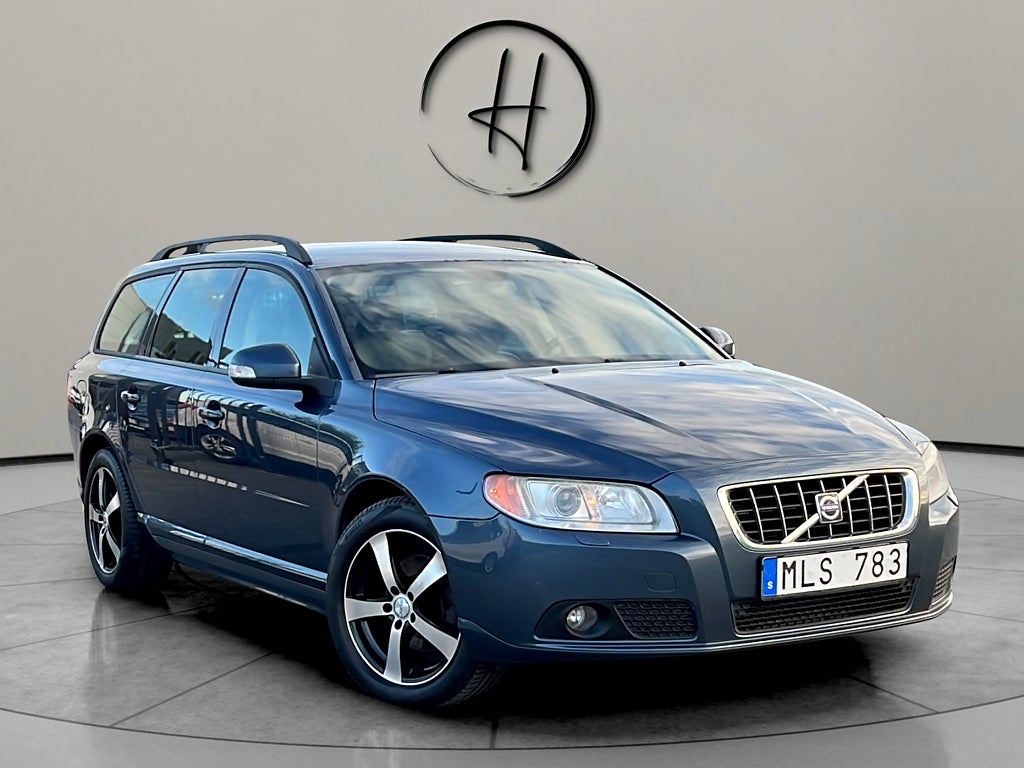 Volvo V70 2,4D 163hk 6-Vxl 2-Ägare Momentum Drag Xenon '536kr/Mån