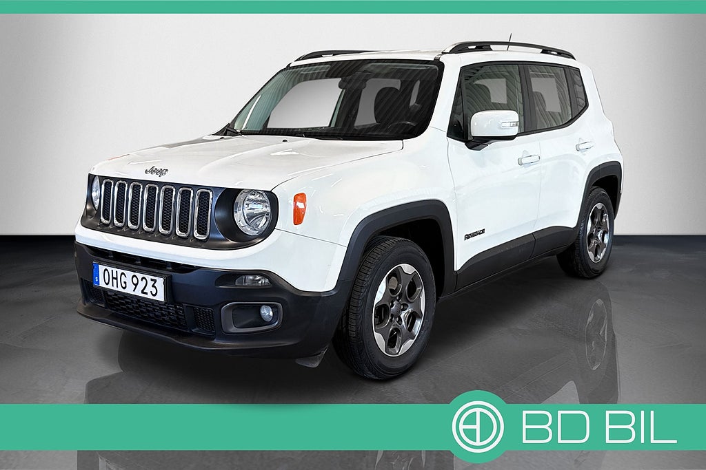 Jeep Renegade 1.4 DCT 140HK LONGITUDE VÄRMARE KAMREM BYTT