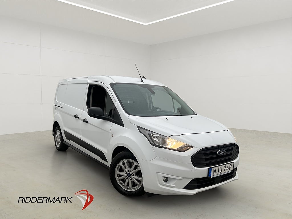 Ford Transit Connect LWB Värmare Drag B-Kamera 2xDörr Moms
