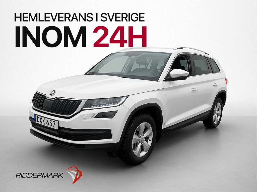 Skoda Kodiaq 2.0 TDI 4x4 Värmare Canton Cockpit Skinn Drag