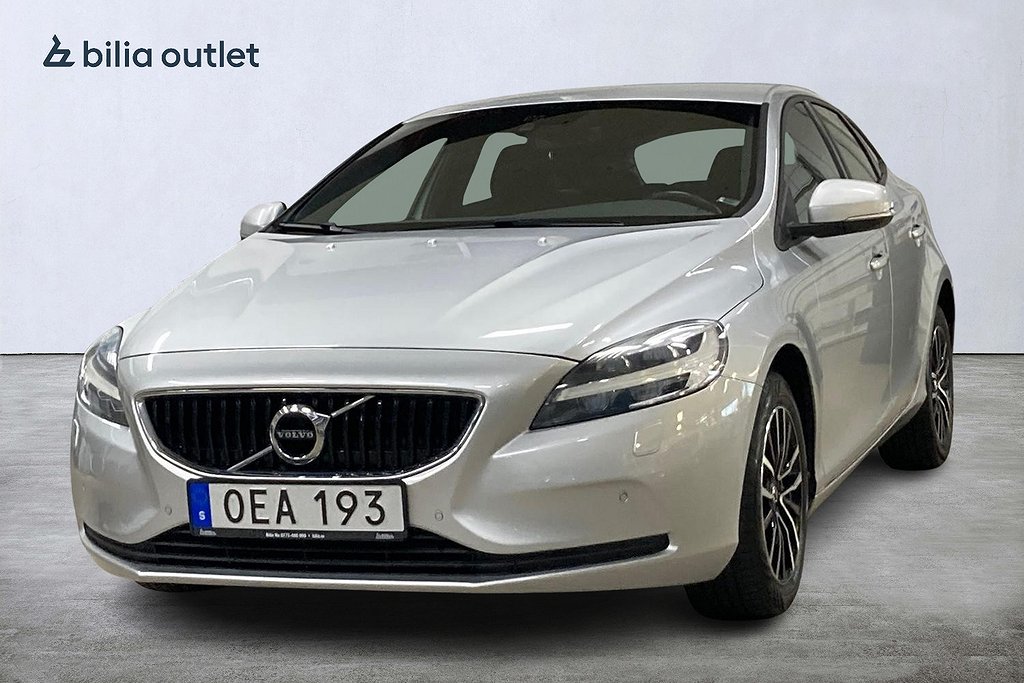 Volvo V40 T3 aut Business Adv 152hk VOC P-värm Backkamera 