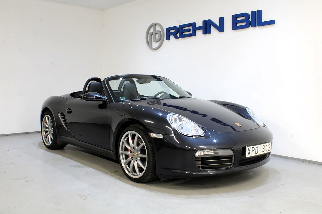 Porsche Boxster S 987 Cab 280hk Sv-såld Läder 19" SE SKICK!