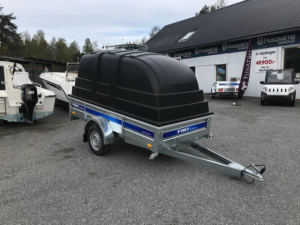 Tikitreiler 265 c med tipp & 100cm Plastkåpa 