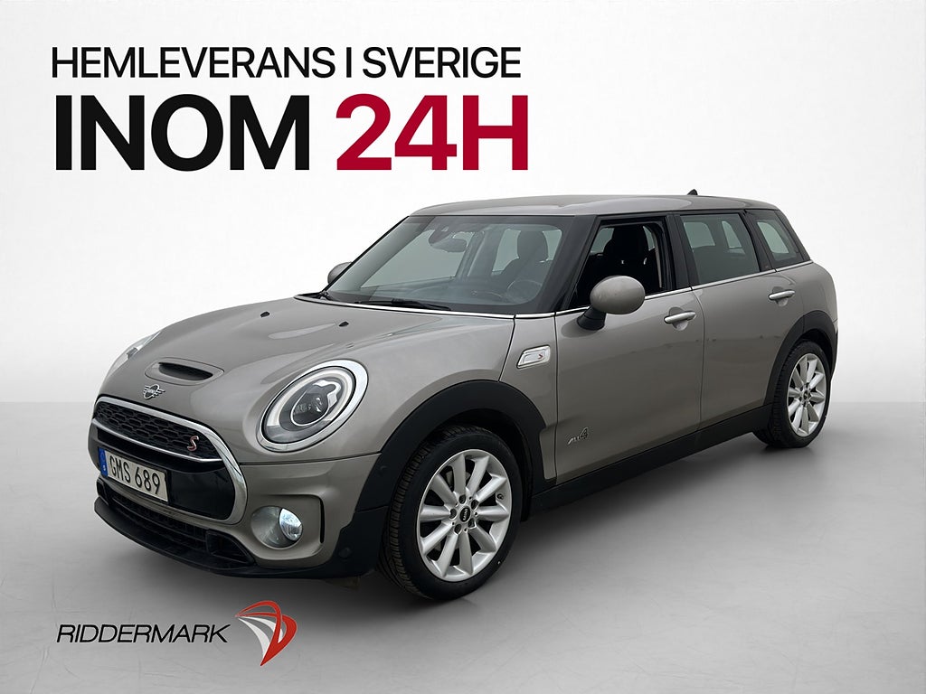 MINI Clubman S ALL4 192hk Salt Sensorer Farthållare
