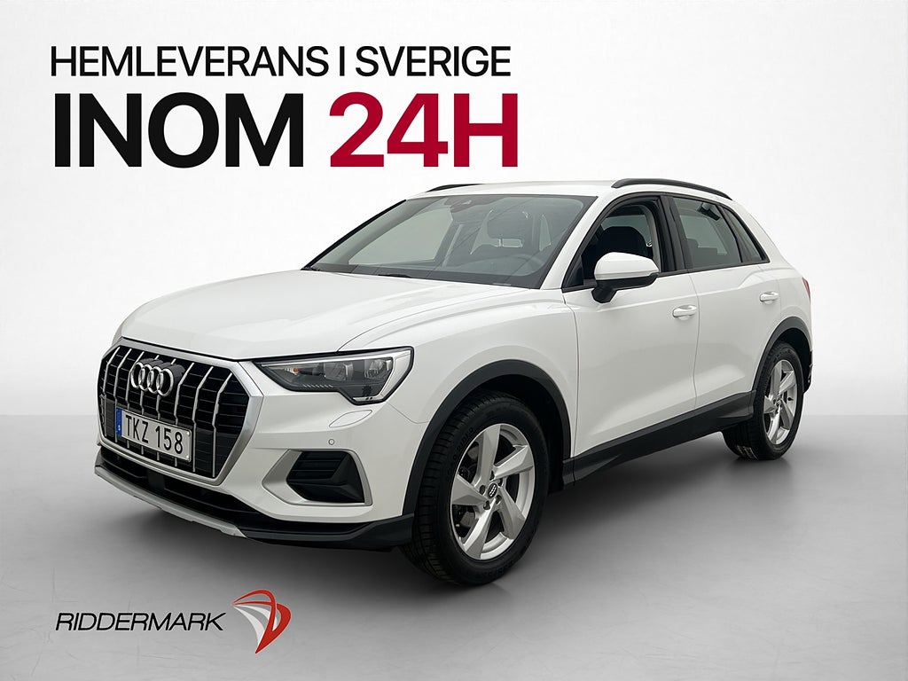 Audi Q3 35 TFSI Proline Advc Cockpit Värmare kamera LED Drag