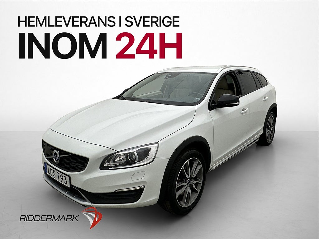 Volvo V60 Cross Country D4 Summum H/K D-Värm Navi Skinn