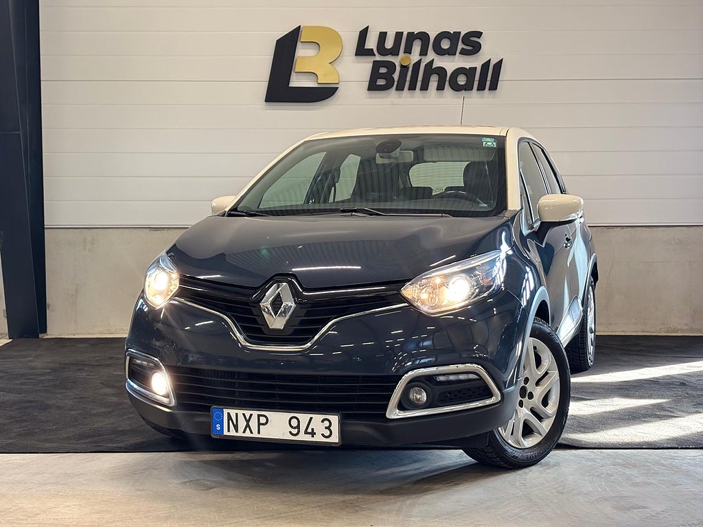 Renault Captur 0.9 TCe Euro 5/Ny Besiktad/ 1 Ägare