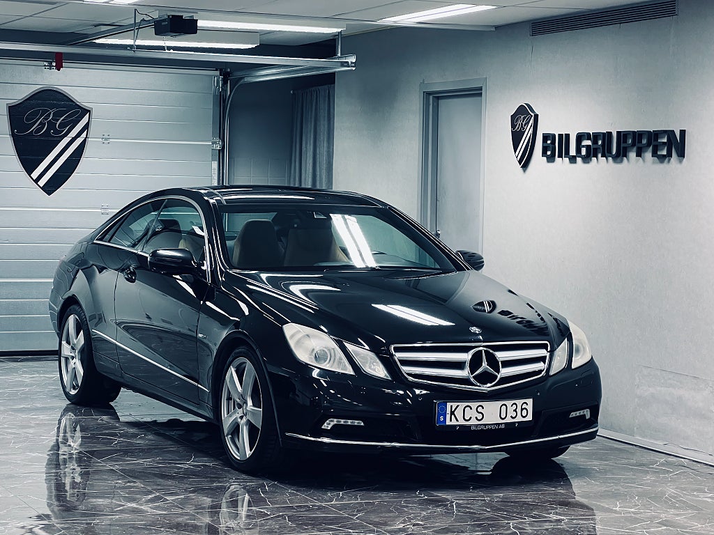 Mercedes-Benz E350 350 Coupé 292 hk 7G-Tronic AMG|Panorama|Navi|Fullservad