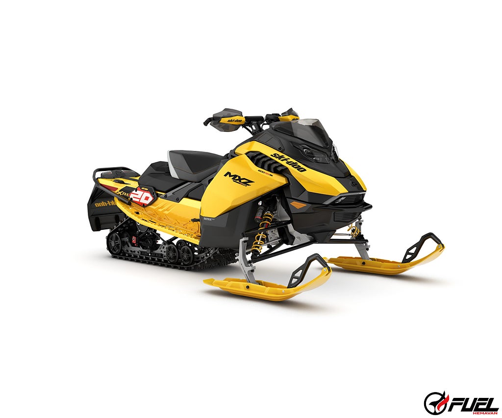 Ski-Doo MXZ X-RS 600RR E-TEC 129in 3300mm 1.5in 38mm Ice Ripper XT Electric 