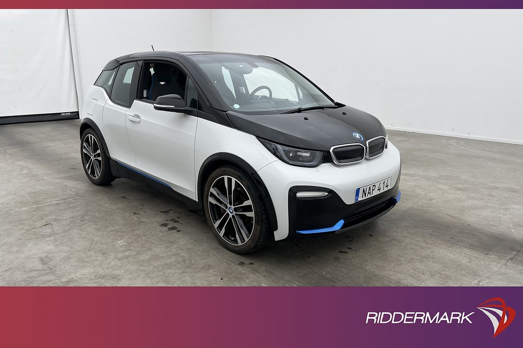 BMW i3s 94 Ah 183hk Comfort Pano Sensorer MOMS