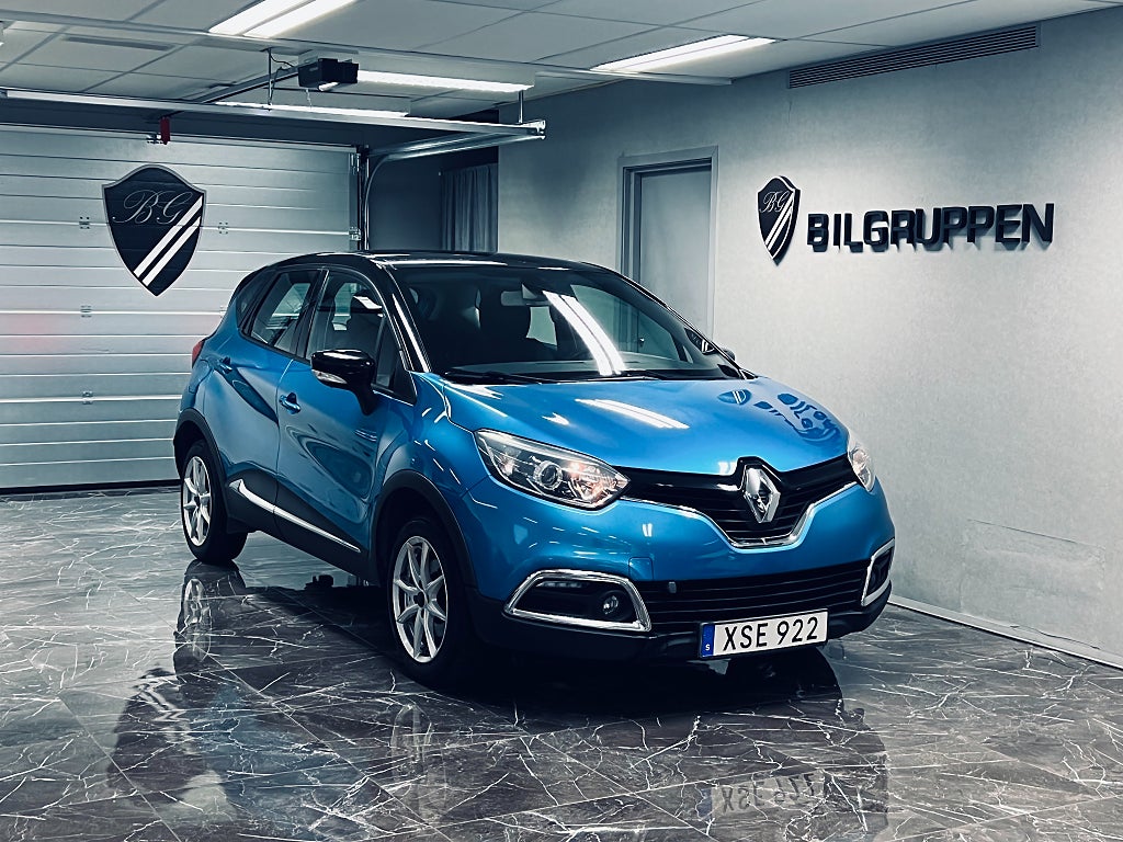 Renault Captur 1.2 TCe EDC|Drag|Värmare|Nybesiktigad|Navi|Automat|