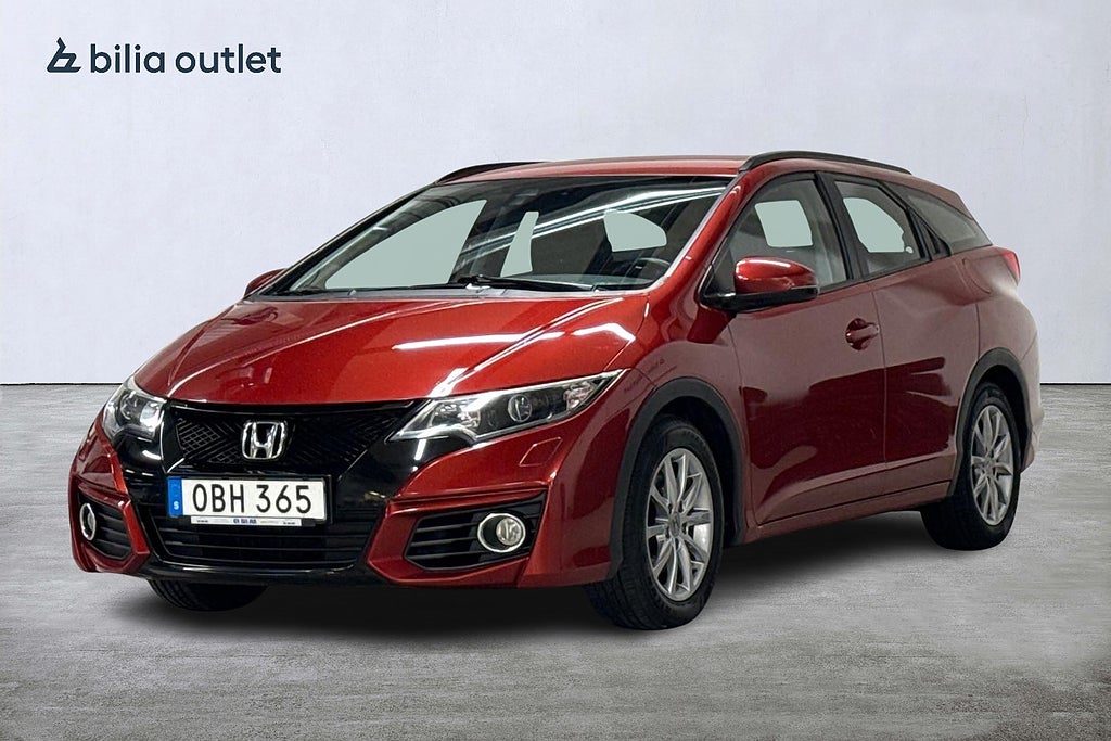 Honda Civic Tourer 1.6 i-DTEC Elegance 120hk Backkamera