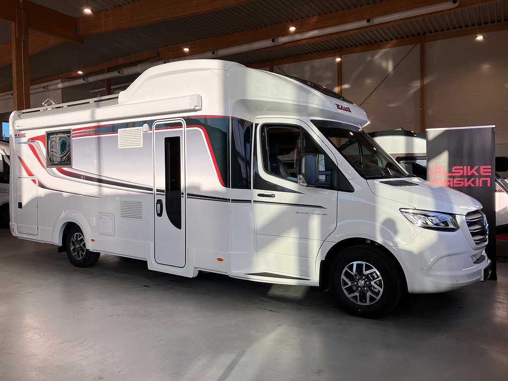 Kabe Royal X 780 LQB Taksäng/Garage/Adaptiv farth/Mercedes