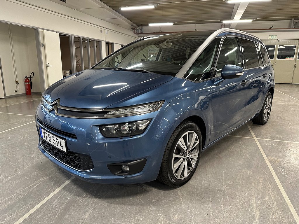 Citroën Grand C4 Picasso 1.6 BlueHDi 7-Sits 1-Ägare Värmare