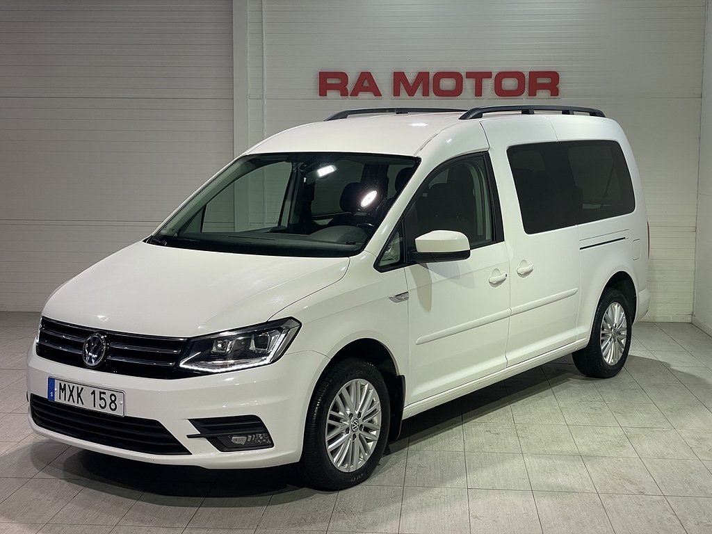 Volkswagen Caddy Maxi | 7-sits | MOMS | Automat | Kamera 2016