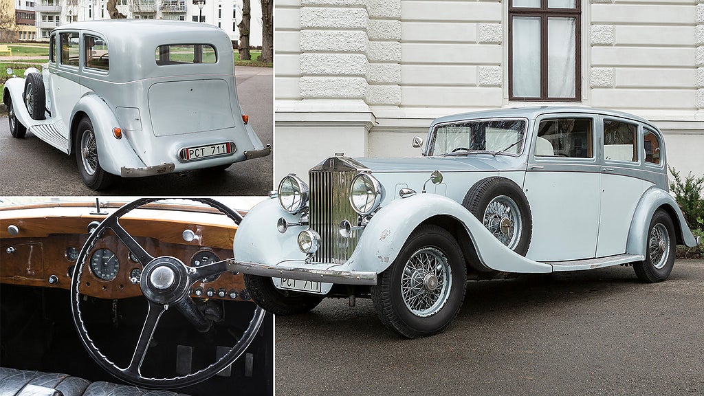 Denna Rolls-Royce Phantom III har väckt stort intresse.