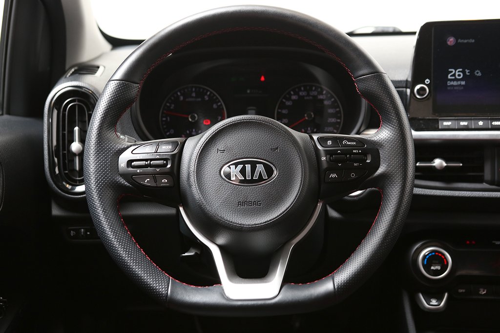 Kia Picanto 1,0 T-GDI 100hk GT-Line 5D Navi Skinn Kamera 2021