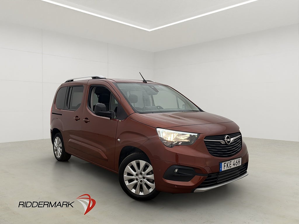 Opel COMBO-E Life 50kWh 136hk Värm Kamera Pano CARPLAY Moms