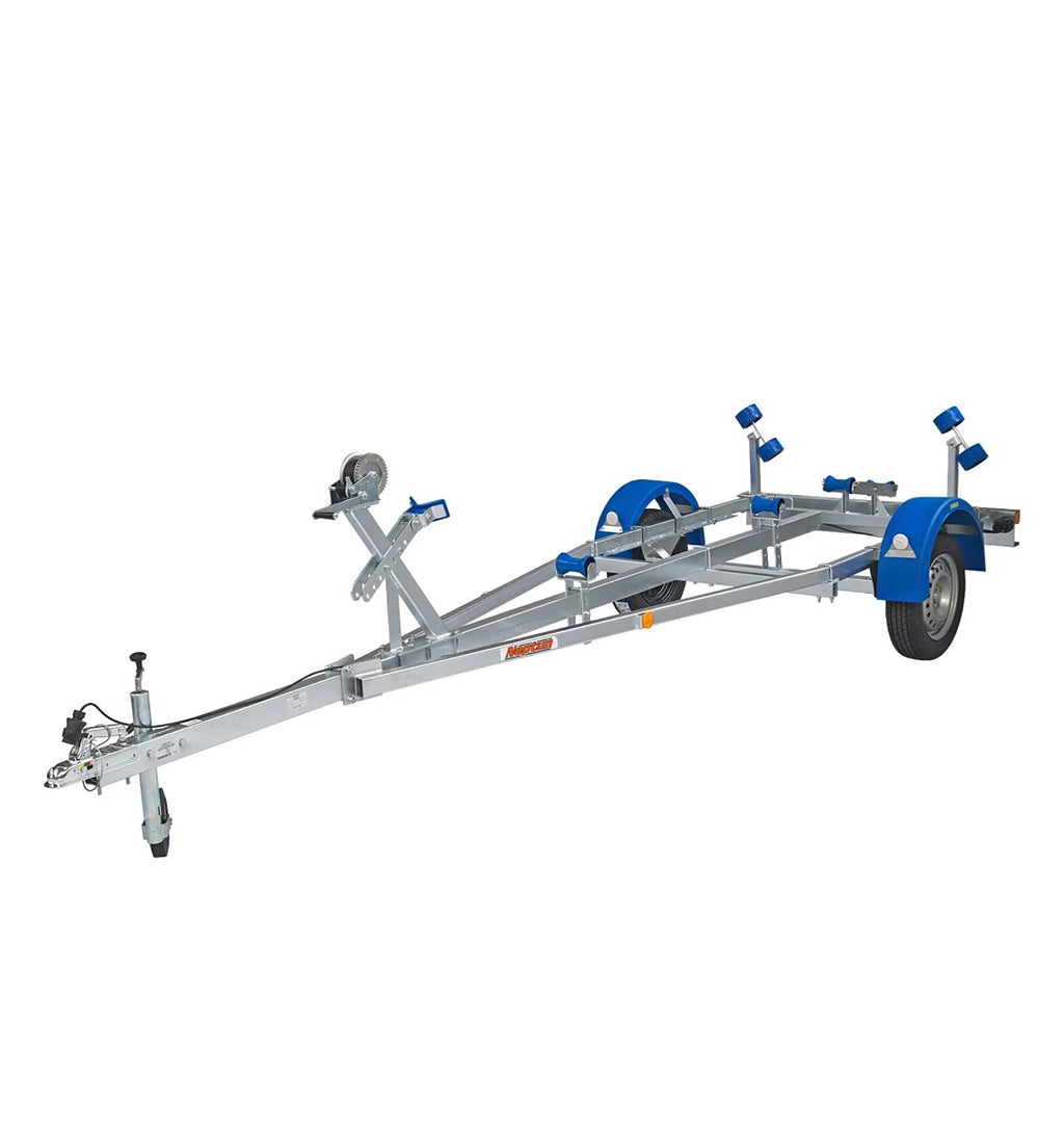 Neptun 750 kg 80 km/h obromsad båttrailer - Ny 