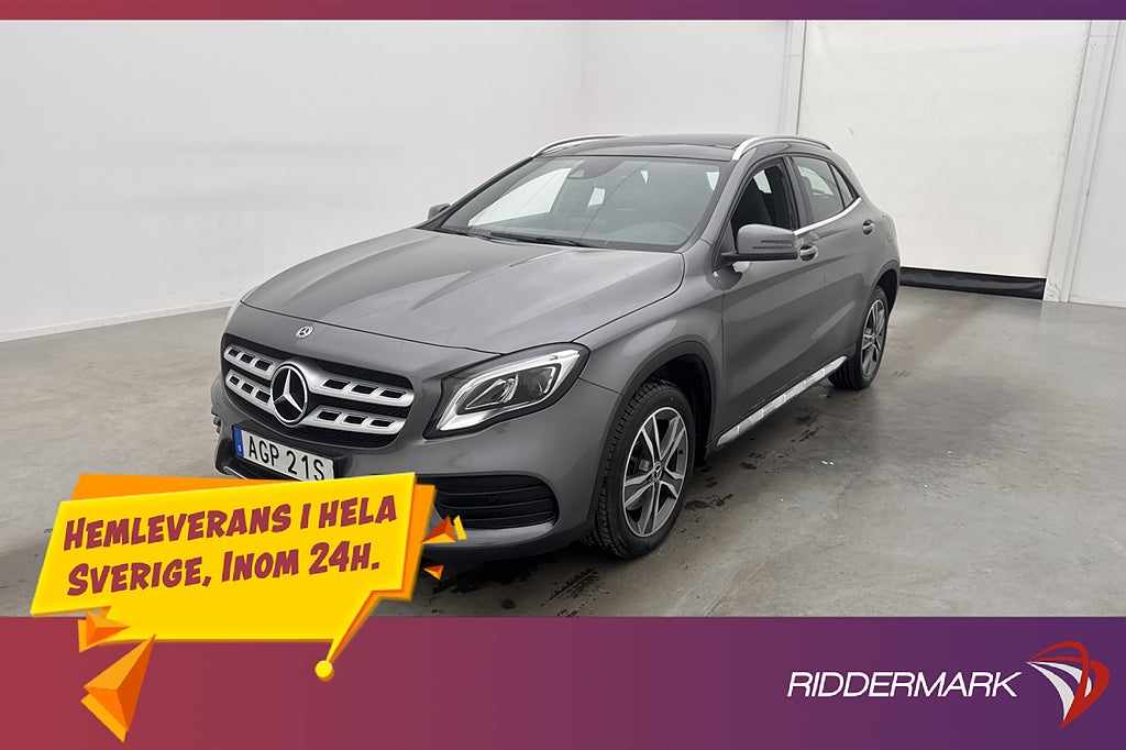 Mercedes-Benz GLA 220 4M 184hk AMG Pano P-Värm H/K Kamera