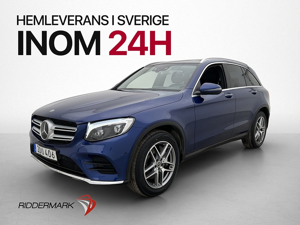 Mercedes-Benz GLC 300 4M 245hk AMG Pano Kamera Drag Värmare